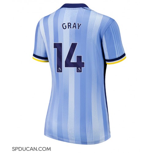 Zenski Nogometni Dres Tottenham Hotspur Archie Gray #14 Gostujuci 2024-25 Kratak Rukav